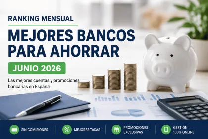 Ranking mensual | Las mejores cuentas y promociones bancarias de junio 2026