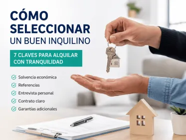 Cómo seleccionar un buen inquilino: 7 claves para alquilar con tranquilidad