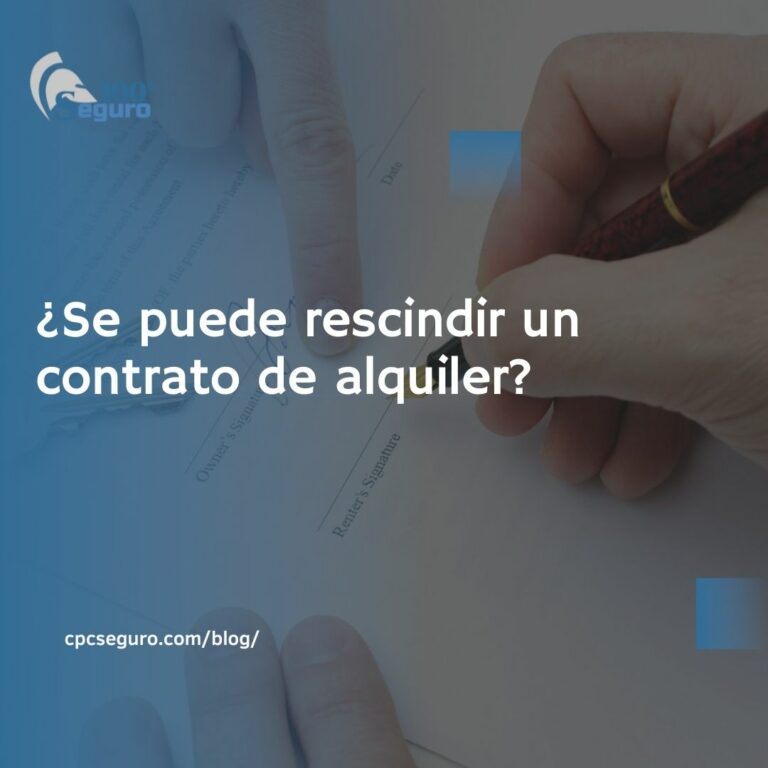 ¿Se puede rescindir un contrato de alquiler antes de tiempo?