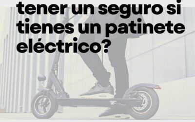 ¿Es necesario tener un seguro si tienes un patinete eléctrico?