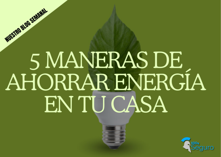 ¿Quieres ahorrar energía en tu casa? Sigue estos 5 consejos