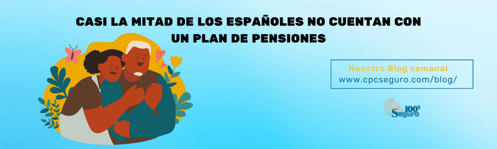 Casi la mitad de ls españoles no cuentan con un plan de pensiones. 
