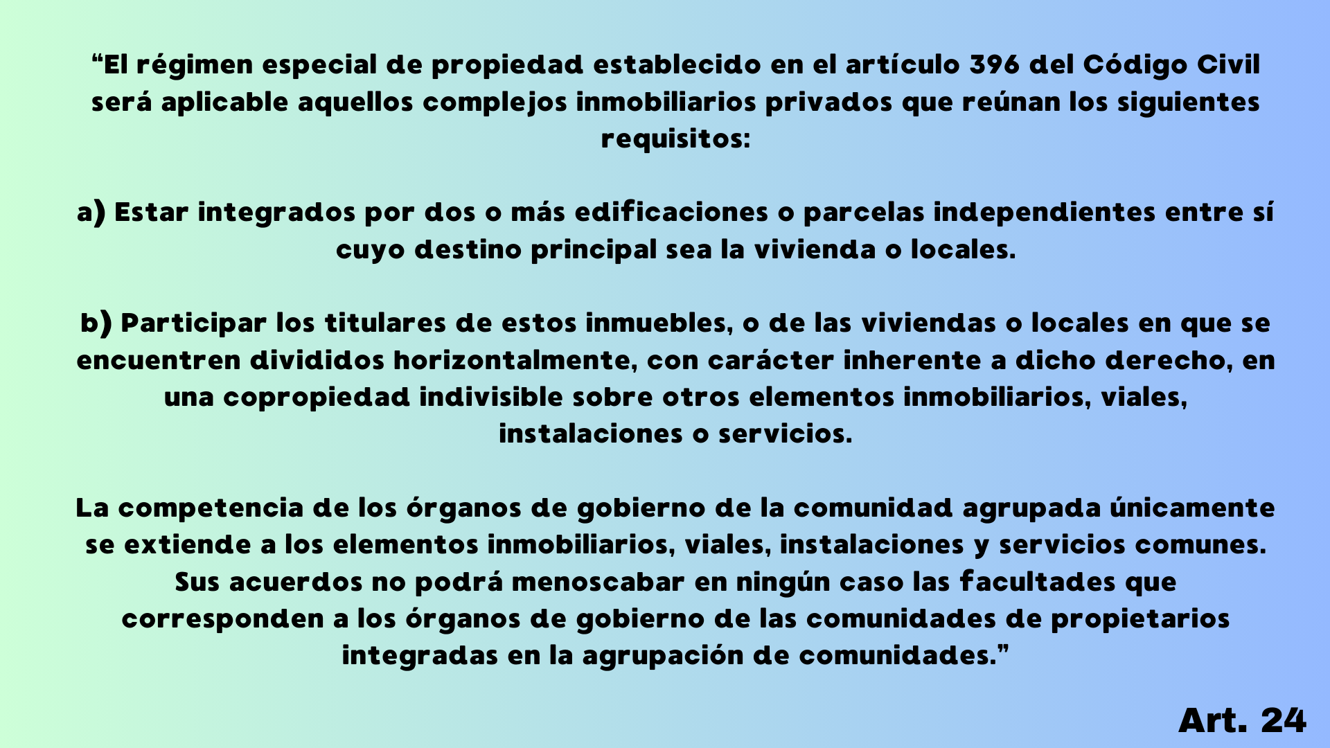 Ley de Propiedad Horizontal en Comunidad de vecinos 