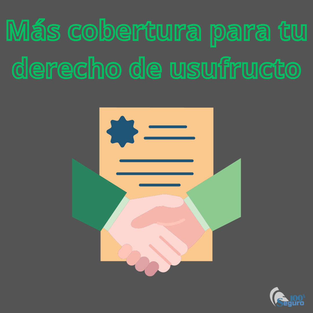 aunque la ley regule los contratos de usufructo, en la gestión de los bienes siempre hay que tener en cuenta factores externos que prevén riesgos. Por eso, aparte de la información básica que acabamos de porporiconarte, quisieramos aconsejarte pactar también un seguro para estar protegido de cualquier cosa. 