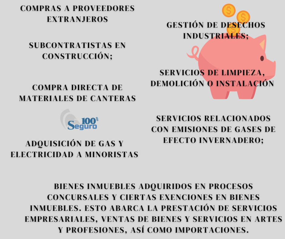 La inversión del sujeto pasivo se puede dar por numerosos casos, siempre y cuando ambas partes involucradas en los negocios sean sujetas al al pago del IVA