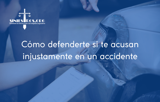 ¿Te han declarado culpable sin razón? Cómo impugnar el parte de accidente